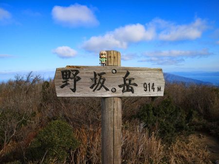 山頂看板と雪村あおいちゃんを撮影しておいたけど、意外と撮影するのが難しいんだよね