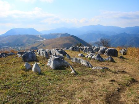 下山中の風景も撮影しておいた。やはりカルスト台地って感じがする