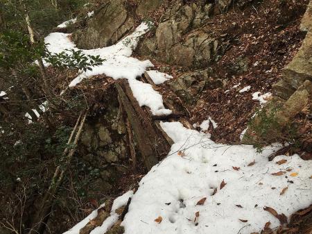 この橋も信用できなさそうだったが意外に渡れた