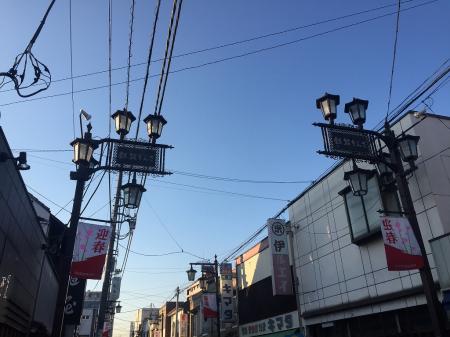 飯能駅の商店街
