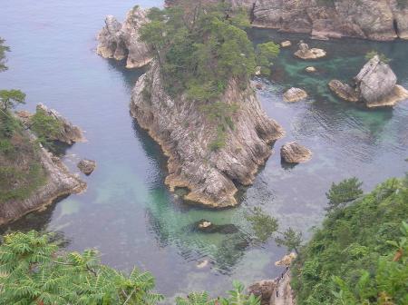 本当に海の底まで透けてて綺麗な海