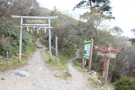さっさと山頂を目指す