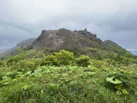有珠山をズーム撮影してみたけど、やっぱりこんなの見ると登りたくなった。絶対に次回は登ってやるぞ！！！