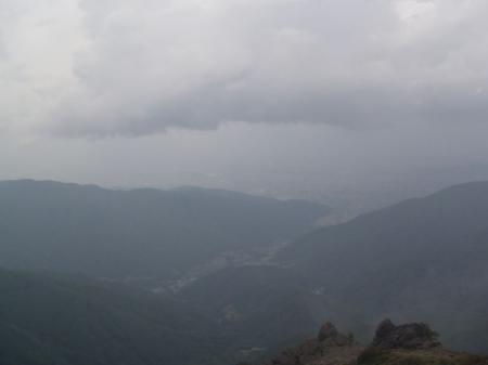 松本市を一望できる