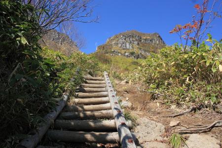 木の階段も増えてくる