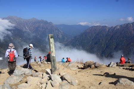 焼岳・北峰山頂