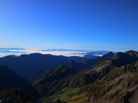 向こう側には富士山も望むことができた。前は富士山見えていたかな！？
