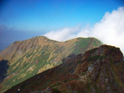 あっち側の景色は完全ガスがはけた瞬間を撮った