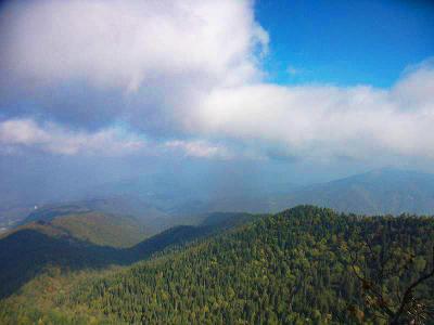 眺望の開けた場所に出た
