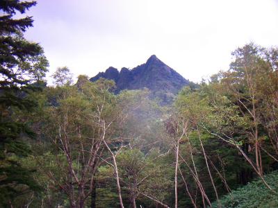 ここで鋸山が見えた。あの山容はなかなかカッコいい。写真ではわからないが登っている人が見えた
