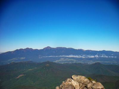 最後の展望に八ヶ岳。山肌も良く見えてグッドだった