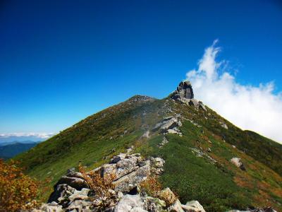 ここまでくるともう着いたも同然。五丈石はすぐそこ