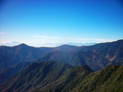 こっち側は何の山が見えているんだろうか！？