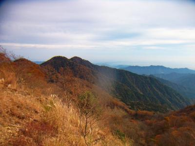 この付近からは少し展望があった。まだちょっと低いかな！？