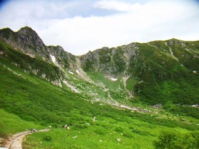 千畳敷カールからスタートする。目的は木曽駒ケ岳の登頂だ