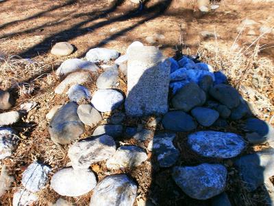 どういうわけか、今回は御前山山頂三角点から撮影した