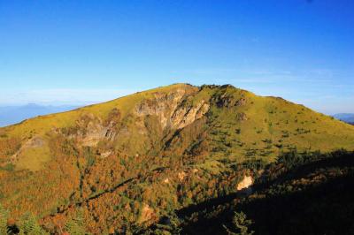 根子岳と同じような高さになってきた