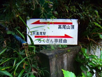 結構下ってきた。ここもJR高尾駅のほうへ行く。ここからは道路歩きとなる