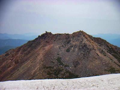 ガレ場の山って感じだよね
