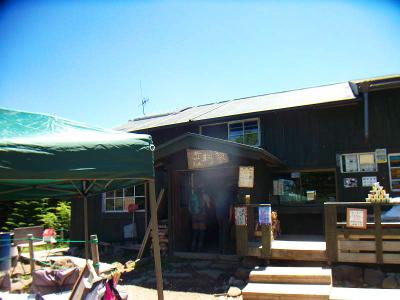 将軍平（蓼科山荘）に到着