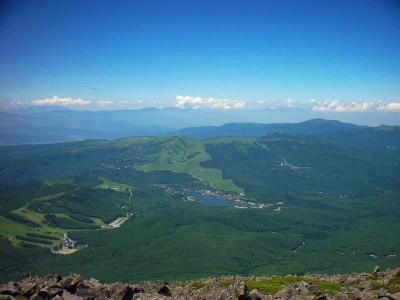 白樺湖、霧ヶ峰方面