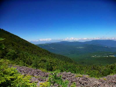 天狗の露地からの景色