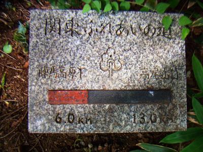 ここまですでに6kmもきたのか。でも高尾山口までは13kmと道のりは長い