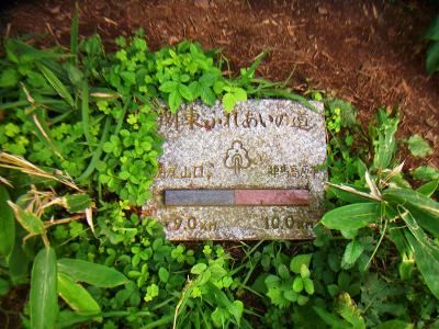 ここで10km地点まできた。高尾山口までは9kmなので半分ちょっときた感じかな