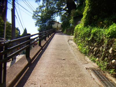 この坂道何気にしんどかったりする