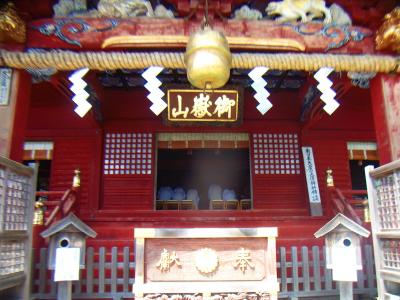 ここ正式には武蔵御嶽神社というらしい。ここが山頂っぽいね