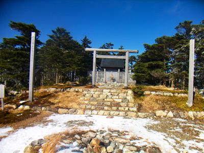 これが弥山山頂か。付近を探しても山頂プレートとか何もなかった