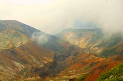 なんか別世界にいる気がするような景色。色がカラフルだけど迫力がすごい