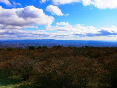 仕方ないので八幡崎から展望をみて帰る