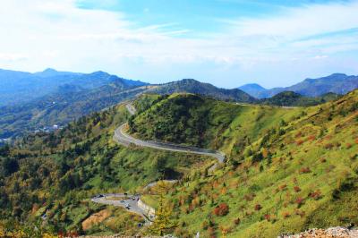 美ヶ原のビーナスラインをイメージさせるような道だ