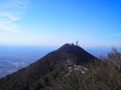 次行く筑波男体山のピーク。せっかくなので行っておかないとね