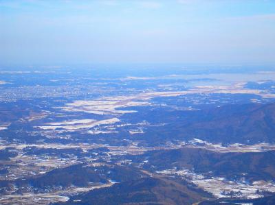 ズームで撮影してみたけどこの辺の地理がわからんから何が見えてるかわからんかった