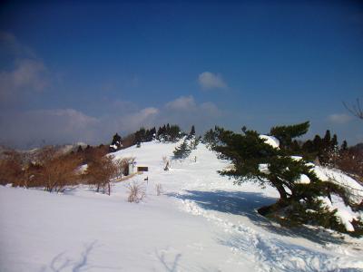 北比良峠に到着。ここまで結構時間がかかった