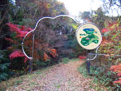 銀の峰ハイキングコースの入口まで下りてきた