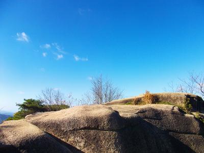この岩の上で昼食をとってもよかったんだけど人がたくさんいるからね