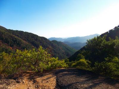 ここから、ちょっとキツい下りが続くけど、そこまで急斜面かといわれるとそうでもなかった。子供でも下れたくらいだ