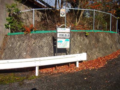 道路にもこんな大きな看板があった