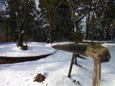 看板に六甲山と書かれていた。六甲山が見えるからという意味だろうけど・・・