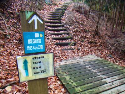 展望塔のほうへ