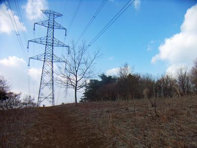 鉢伏山を後にしてさっきの分岐に戻る