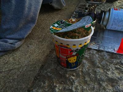 そばは結構味が薄かったりしたけど、少し寒かったので温まった