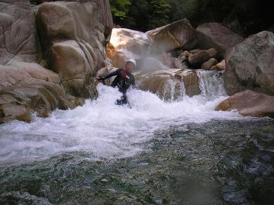 初のスライダーやってみたけど、これもかなり面白い。わざと流されていくのも楽しい