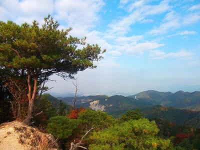 蔵岩から東側の展望は夜景にはちょっと遠いかな！？