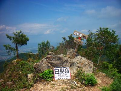 こういう看板もあった。看板の多い山頂だな