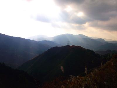 あまり展望のなかった山だったのでこういう山の展望があると嬉しくなってしまう