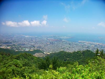 こっちは六甲アイランド側の展望